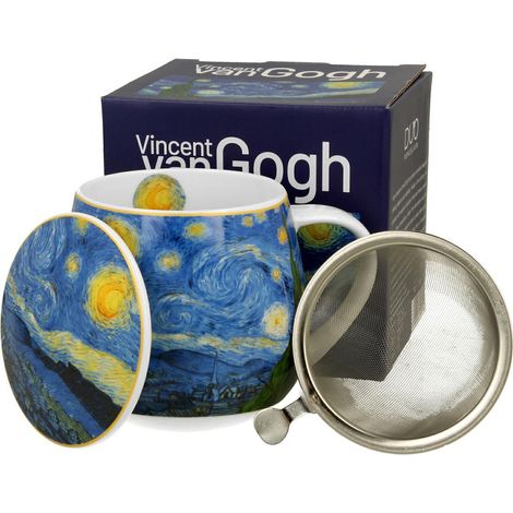 Tazza con infusore per il tè "Stella di Van Gogh" (1/5)