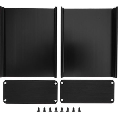 Boîtier en aluminium blindé 38x88x110mm pour dissipation thermique de circuit imprimé, boîte électrique de blindage fendue (1/5)