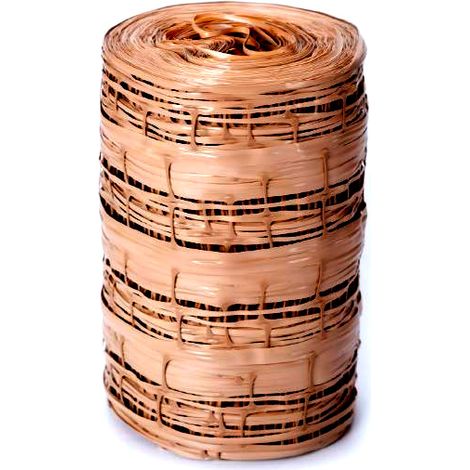 Grillage avertisseur marron 30cm – Longueur 100m – Mailles 40x40mm pour eaux usées – Filet de sécurité – Courant