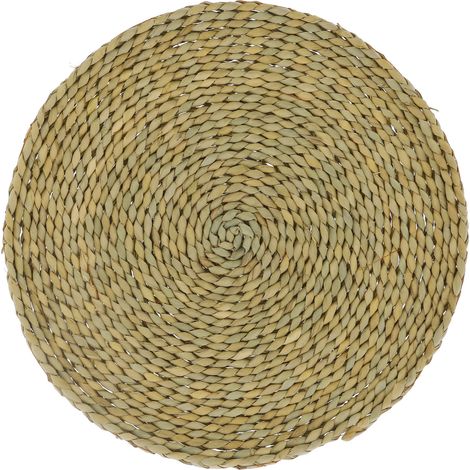 Straw Round Pouf Tatami Cushion Bay Window Pad Floor Mat for Home Yoga Picnic Supplies
