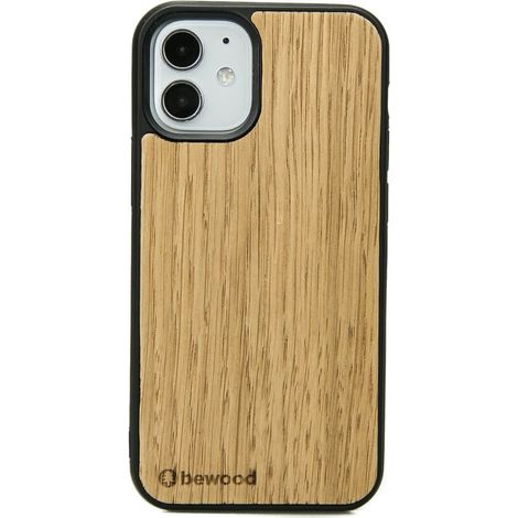 Custodia in legno per iPhone 12 Mini OAK (1/3)