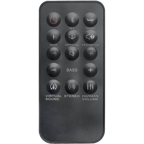 Remote Control for JBL Home Cinema Soundbar SB350 SB 350 JBL SB250 SB 250 Cinema Base Soundbase 2.2 Black (1/5)