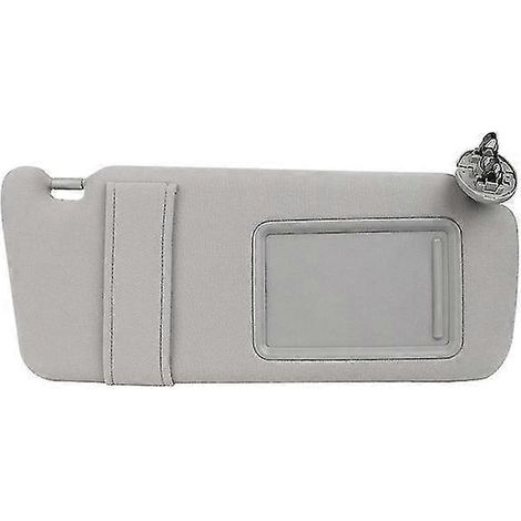 Pare-soleil gris pour Toyota Camry 2007-2011, côté conducteur et passager, avec miroir de maquillage et organiseur. (1/5)