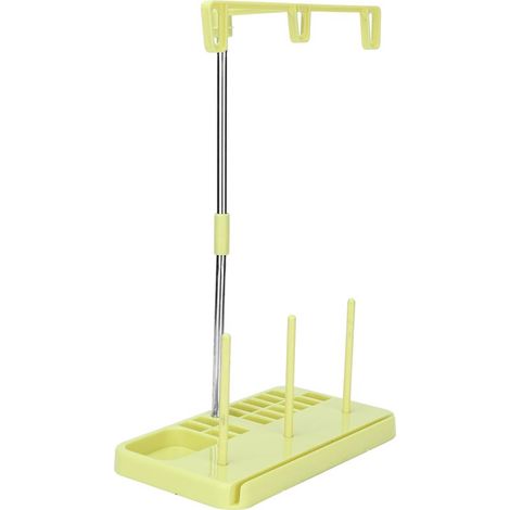 Set aus 3 abnehmbaren Garnhaltern für Haushaltsnähmaschinen, gelber Spulenhalter, Aufbewahrung für Nähgarn. (1/5)