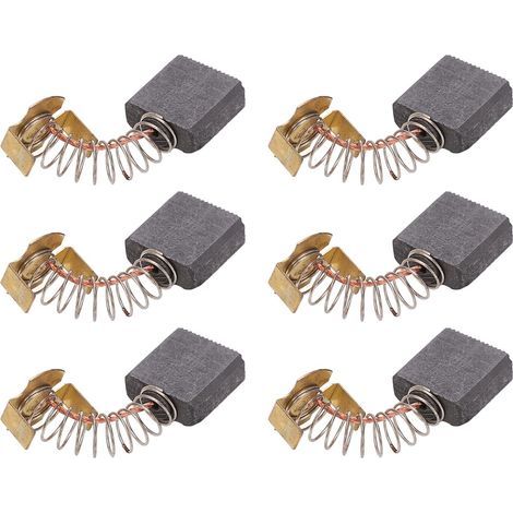 Confezione da 20 spazzole di carbone in rame per trapano elettrico, motore, miscelatore, macchina da taglio, 7 x 17 x 17 mm (1/5)