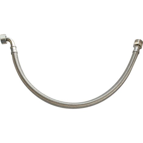 Somatherm for you - Flexible Furniture Connection Female rotante Femmina 15/21 (1/2 ') - Dado rotante maschio destro 15/21 (1/2') - Lunghezza 100 cm - DN10