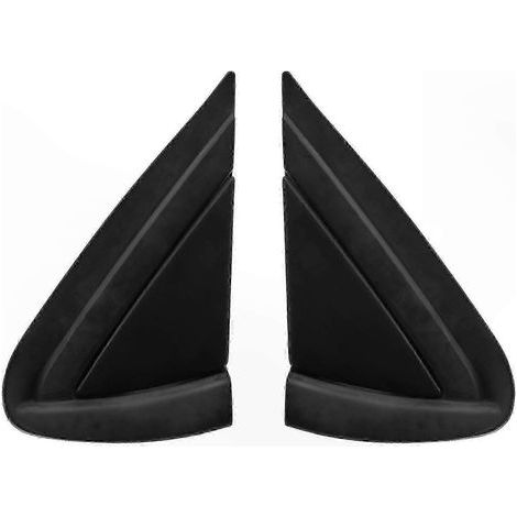 Compatible avec les modèles C4 et C4L 2012-2015 : panneau triangulaire de vitre avant gauche/droite et cache d’angle de rétroviseur latéral.