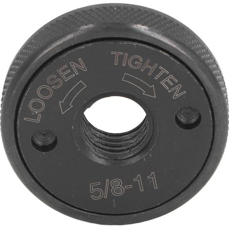 Dado flangiato per smerigliatrice angolare 5/8-11, piastra di pressione in acciaio legato antiscivolo, autobloccante, diametro 48,5 mm -Crezuo