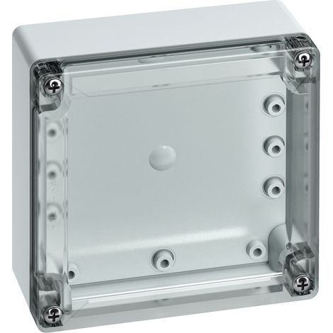 Spelsberg TG PC 1212-6-to Installations-Gehäuse 124 x 122 x 55 Polycarbonat Lichtgrau (RAL 7035) 1 (1/2)