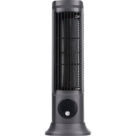 Ventilateur de Bureau sans Pale 3 Vitesses Compact Silencieux ABS Rechargeable USB pour Maison Bureau Chambre (1/4)