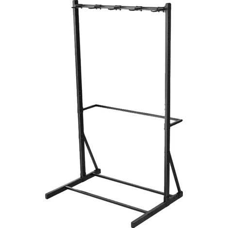 Fahrradträger, Sichere Aufbewahrung für 5 Fahrräder, Robuste Konstruktion, schwarz (1/2)