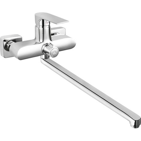 ALGEO SQUARE Mitigeur bec pivotant Extra-long (1/2)