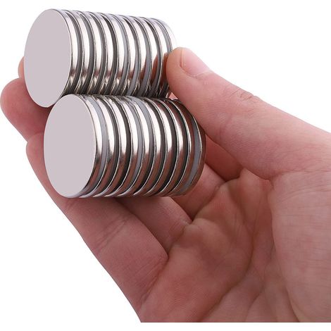 Aimant disque néodyme ultra-puissant 30 x 3 mm, aimant permanent double face en terres rares, idéal pour les loisirs créatifs et le bricolage. (1/5)