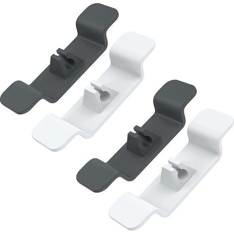4 Pièces Câble Organisateur pour Appareils de Cuisine Enrouleur de Câble Gestion Câble Adhésif Support de Cordon Accessoires de Rangement pour Garde-câbles Petits Appareils Mélangeur Autocuiseur (1/5)