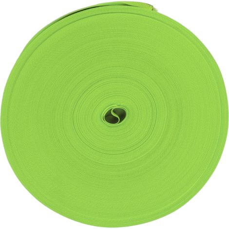 Ruban Réfléchissant Vert Fluorescent pour Visibilité Nocturne et Sécurité Extérieure - Souple et Résistant (1/5)