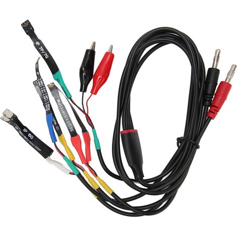 Câble de test d'alimentation dédié pour iPhone 6 à 14, fil de mesure de courant et tension, câble d'alimentation DC W116. (1/5)