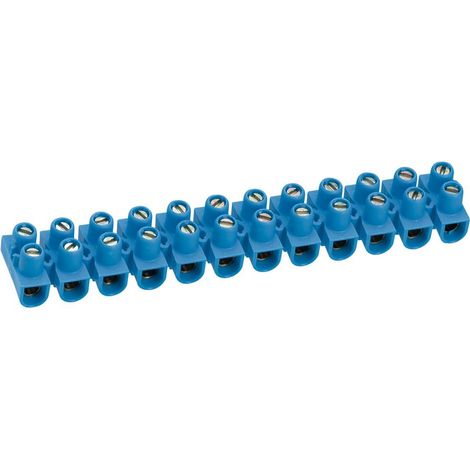 Barrette de connexion Nylbloc avec capacité assignée 6mm² bleu LEGRAND 034203 (1/2)