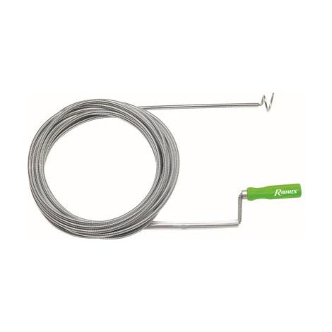 Ribitech - Déboucheur canalisation à crochet 5m - PRFD50C
