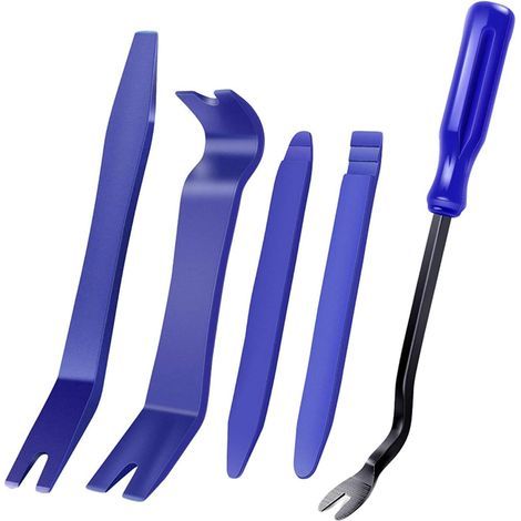 5PCS Outils Demontage Garniture, en Plastique Ensemble d\'Outils d\'enlèvement de Panneau de Porte Automatique, Outils de Suppression pour Voiture Porte Panneau Tableau de Bord