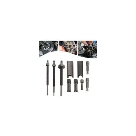 Mechanikerwerkzeug, Motorradlagerabzieher, Satz mit 8 Tretlagerabziehern, 9-30 mm, für Fahrradradlager