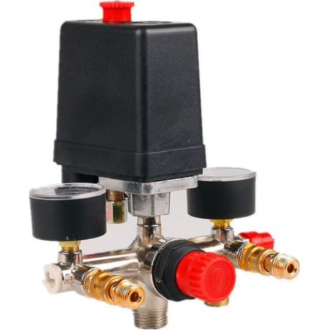 Pressostat de compresseur d'air pour vanne, régulateur de pression 90-120 psi - DF (1/5)
