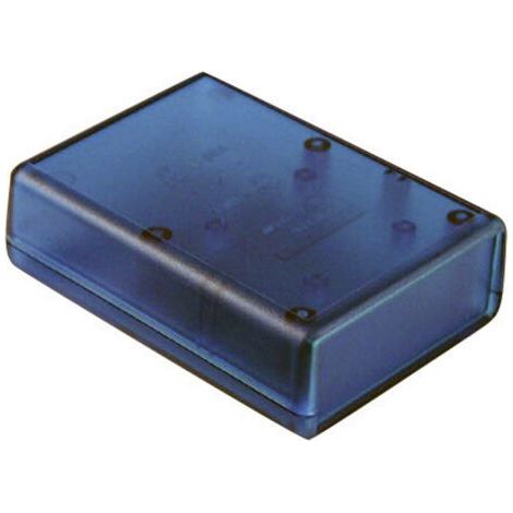 BOÎTIER PORTABLE HAMMOND ELECTRONICS 1593KTBU ABS BLEU (TRANSPARENT) 66 X 66 X 28 1 PC(S) (1/3)
