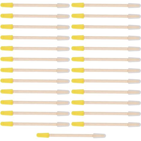 Stylo Apiculture Double Embout Bambou Plastique 25PCS pour Récolte de Gelée Royale et Outils d'Apiculture (1/5)