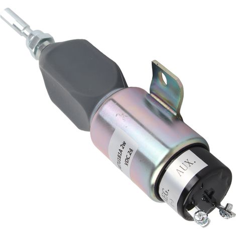 Électrovanne d'arrêt de moteur Mitsubishi 1751-24E7U1B1A 24V (type à double colonne)