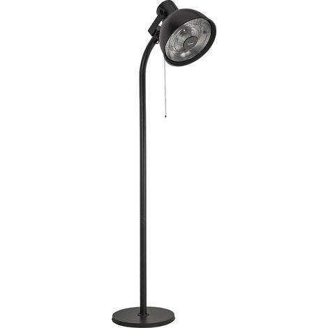Stehender Außen-Halogenheizstrahler - Direkte Strahlungswärme - 800W/1200W/2000W - IP24 - 470x2470x880 mm (1/5)
