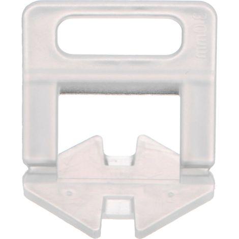 SIXTOL LEVEL SYSTEM T-HOLD - Set di mollette per livellamento, 200 pezzi (3 mm) (1/4)