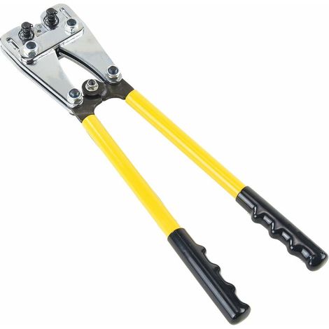 Powerful Crimper Tool 6-50mm2 Wire Terminal Crimping Tool Multifunctional Pliers with Non-slip Handle for DIY Electrician (1/5)