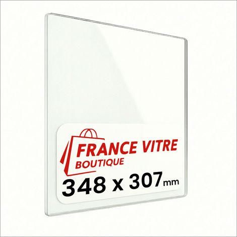 HENLEY - modèle : cambridge-105kw - 348 x 307 x 4 mm - Vitre de cheminée pour insert et poêle à bois - verre de rechange - jusqu'à 800°C (1/5)