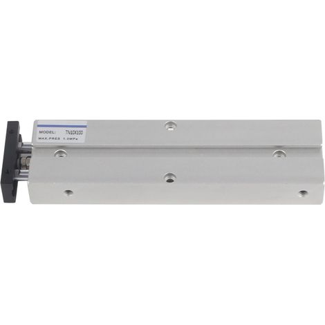 TN10 Doppelwirkender Pneumatikzylinder mit Doppelkolbenstange – 100 mm Hub für die Automatisierung