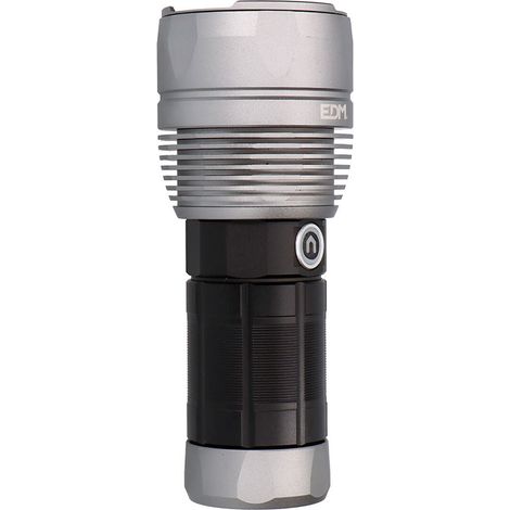 Torcia tattica ricaricabile LED Titanforce 14000 Lm 6500 K 150 W IP44 + cinturino (1/5)