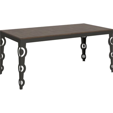 Tavolo Allungabile 180-284x90x80 cm Karamay Evolution Noce (1/4)