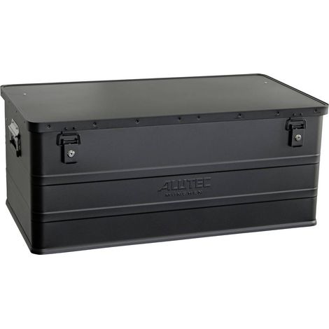 Alutec CLASSIC 11142Black Cassetta di trasporto Alluminio (L x L x A) 895 x 495 x 375 mm (1/4)