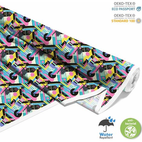 OUTDOOR DEKOSTOFFE OXFORD - Motiv Geometrisch I DX3252