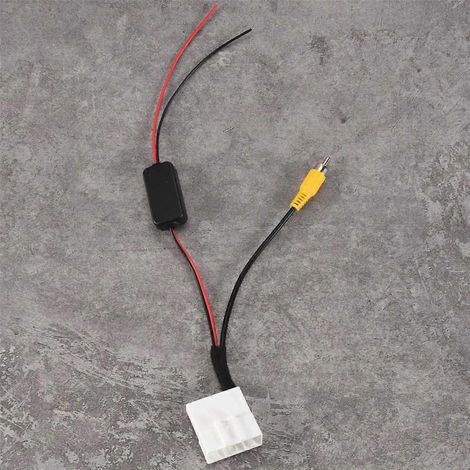 Câble adaptateur 24 broches pour caméra de recul, compatible avec les autoradios GPS pour Kluger. (1/4)