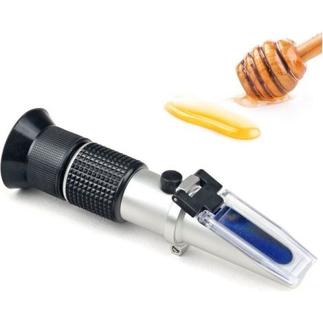 Refraktometer – Honig – Brix-Bereich 58 bis 90 % – Automatische Temperaturkompensation – Für Imkerei und Sirupherstellung – 1 Stück (1/5)