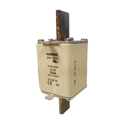 Siemens 3NE1225-0 Fusibile a cartuccia SITOR NH1 200A 690V tipo gS