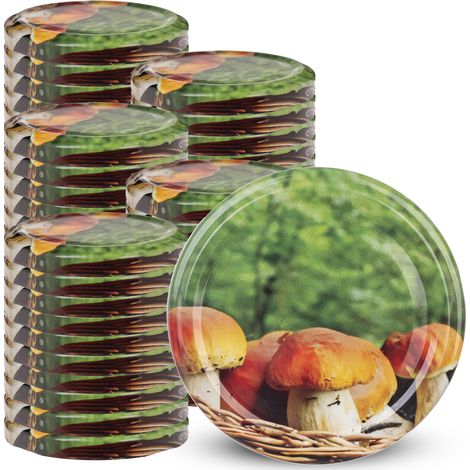 KADAX Deckel fi66 Packung 50 Stück Pilzkorb G-02 3