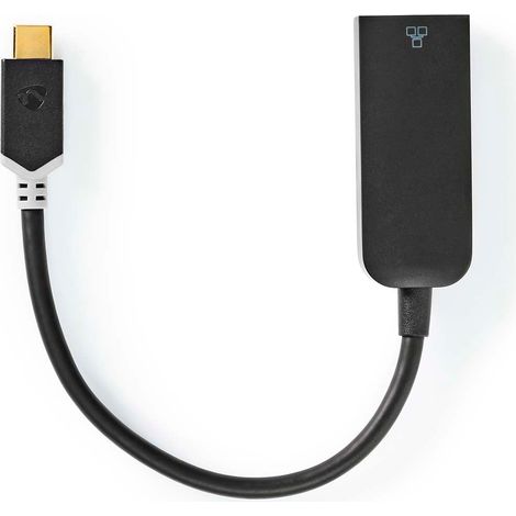 Scheda di rete usb usb 32 gen 1 1000 mbps usb c maschio rj45 femmina 020 m rotonda placcata oro rame colorato antracite scatola 38746504 38746504 38746504 38746504 (1/5)