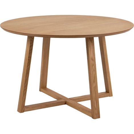 Malika Esstisch Ø120 cm Dekor Eiche.