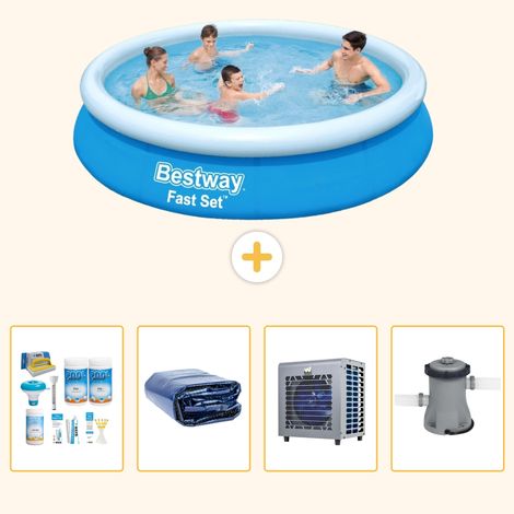 Bestway Bestway Fast Set Ronde - 366x76 cm - 5-pièces S128 (1/5)