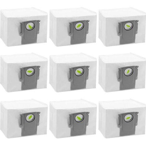 S7 MaxV Ultra Staubbeutel für Roborock S7 MaxV Ultra/S7 Pro Ultra/Q5/Q5+/Q5+ Plus/Q7/Q7+/Q7 Max/Q7 Max+ Saugroboter-Zubehör, Ersatz-Einwegbeutel mit großem Fassungsvermögen (9 Staubbeutel) (1/4)