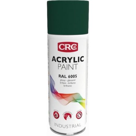 ACRYLIC PAINT RAL 6005 VERDE MUSGO 400ML - CRC