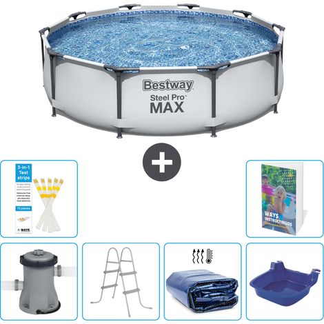 Bestway Steel Pro MAX Rund - 305x76 cm - 7-teilig S318
