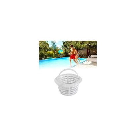 Panier d'écumoire,Panier Skimmer Piscine,Panier de Skimmer Amovible pour Piscine,Panier d'écumoire en Plastique pour Piscine Hors Sol,Filtre Skimmer Piscine,Panier de Skimmer,7.1x7.5x3.9in