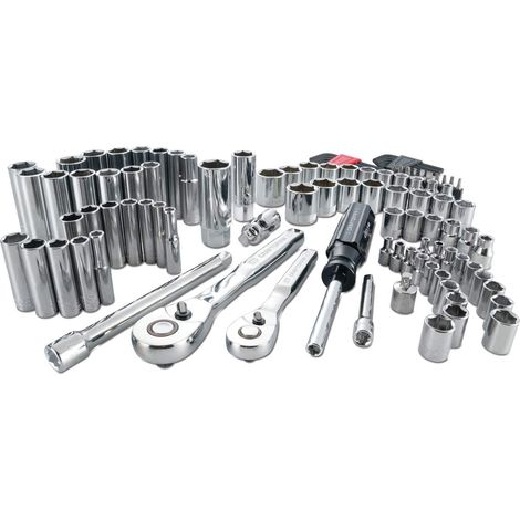 Craftsman CMMT12023 - Set di bussole, 1/4", 3/8" (1/3)