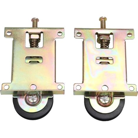 Sliding Glass Door Ball Bearing Set 2 Furniture Black (1/5)